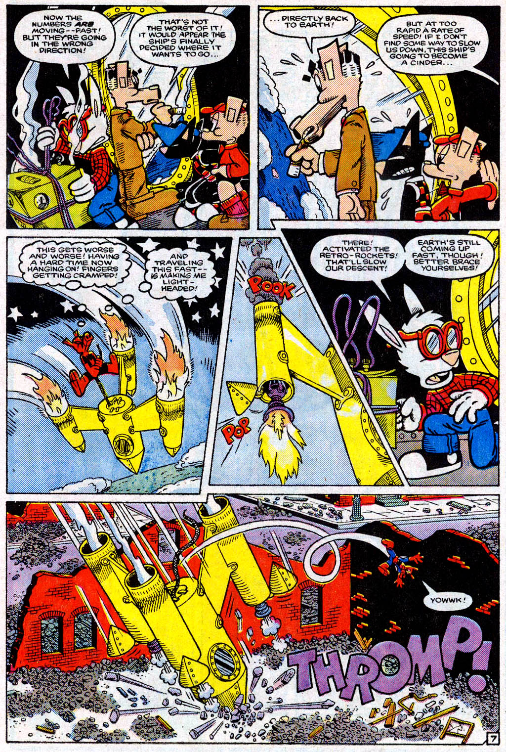 Read online Peter Porker, The Spectacular Spider-Ham comic -  Issue #7 - 8