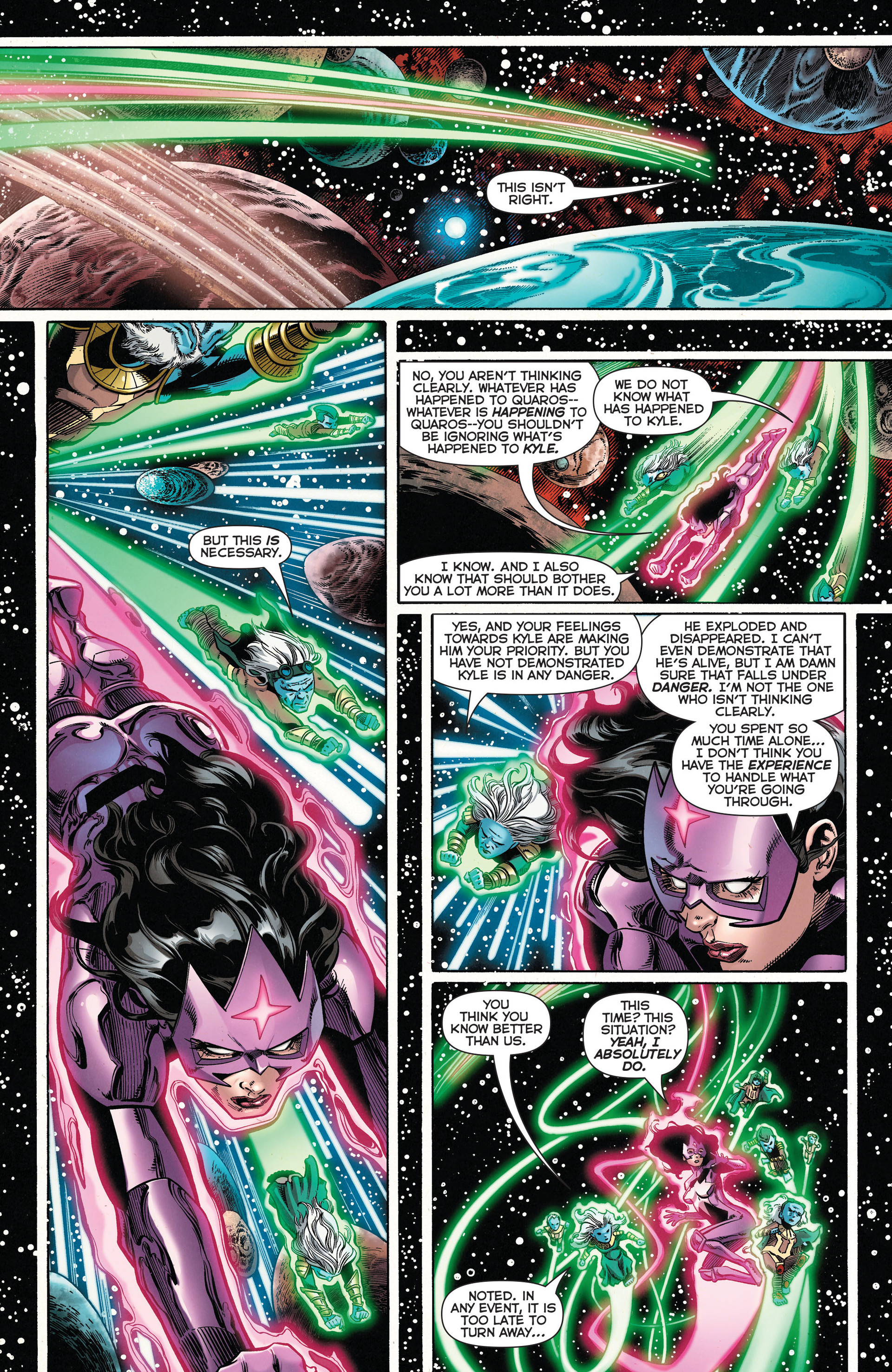Read online Green Lantern: New Guardians comic -  Issue #32 - 11