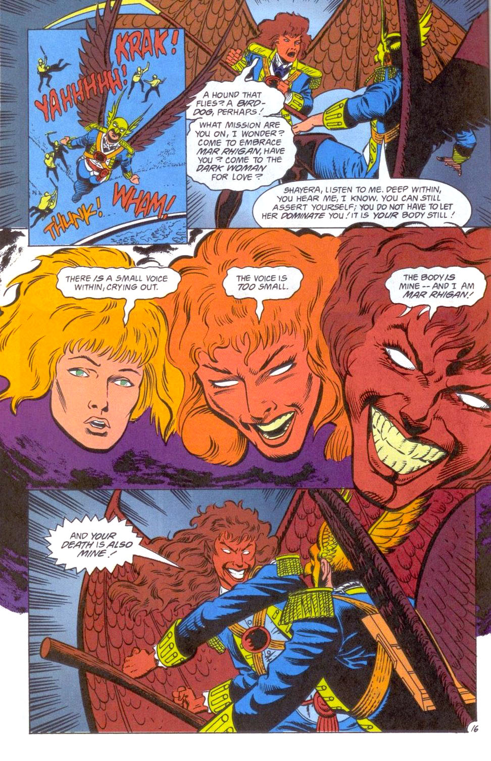 Read online Hawkworld (1990) comic -  Issue #15 - 17