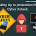 Cyber attack se bachne ke 5 safety Tips. (5 safety tip to protection from Cyber Attack.)