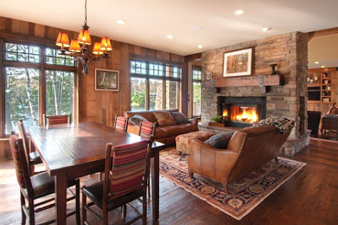 Rustic Living Room Awesome Home Design