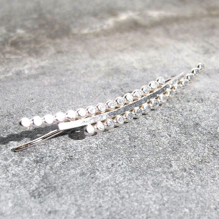Boucle solo Lunaticart argent
