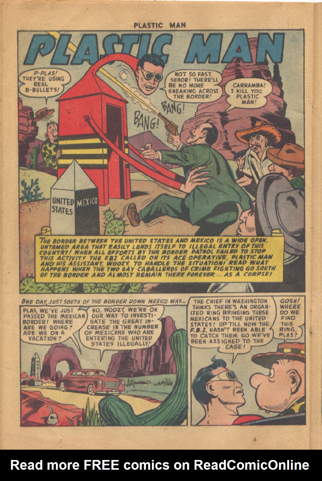 Read online Plastic Man (1943) comic -  Issue #48 - 26