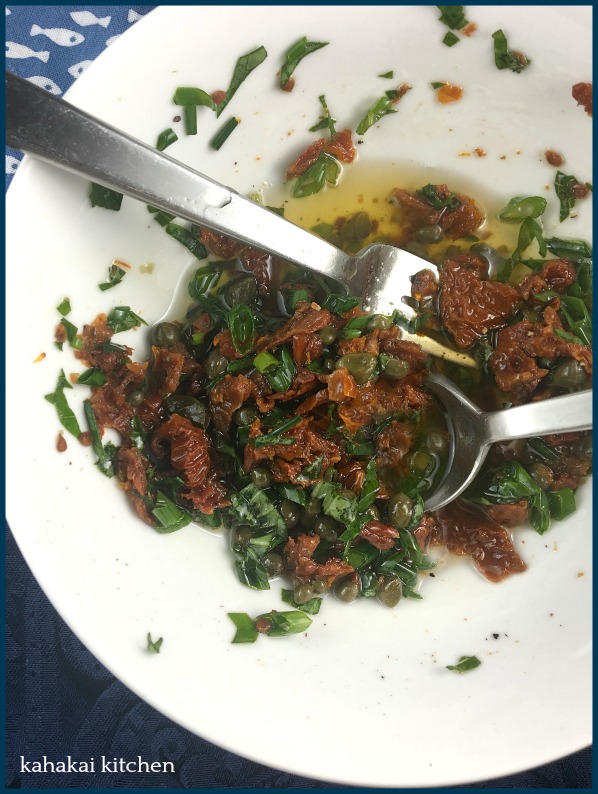 Kahakai Kitchen Eric Ripert's Seared Ahi Tuna with Sauce Vierge