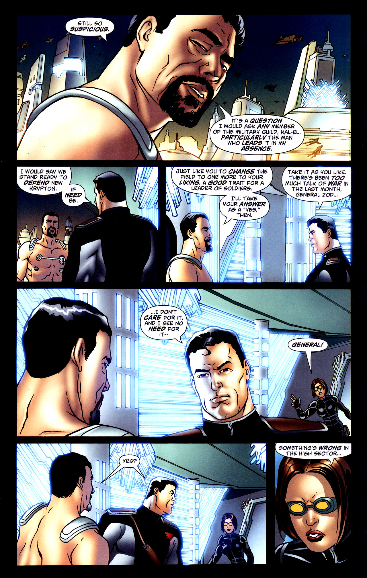 Read online Superman: World of New Krypton comic -  Issue #9 - 16