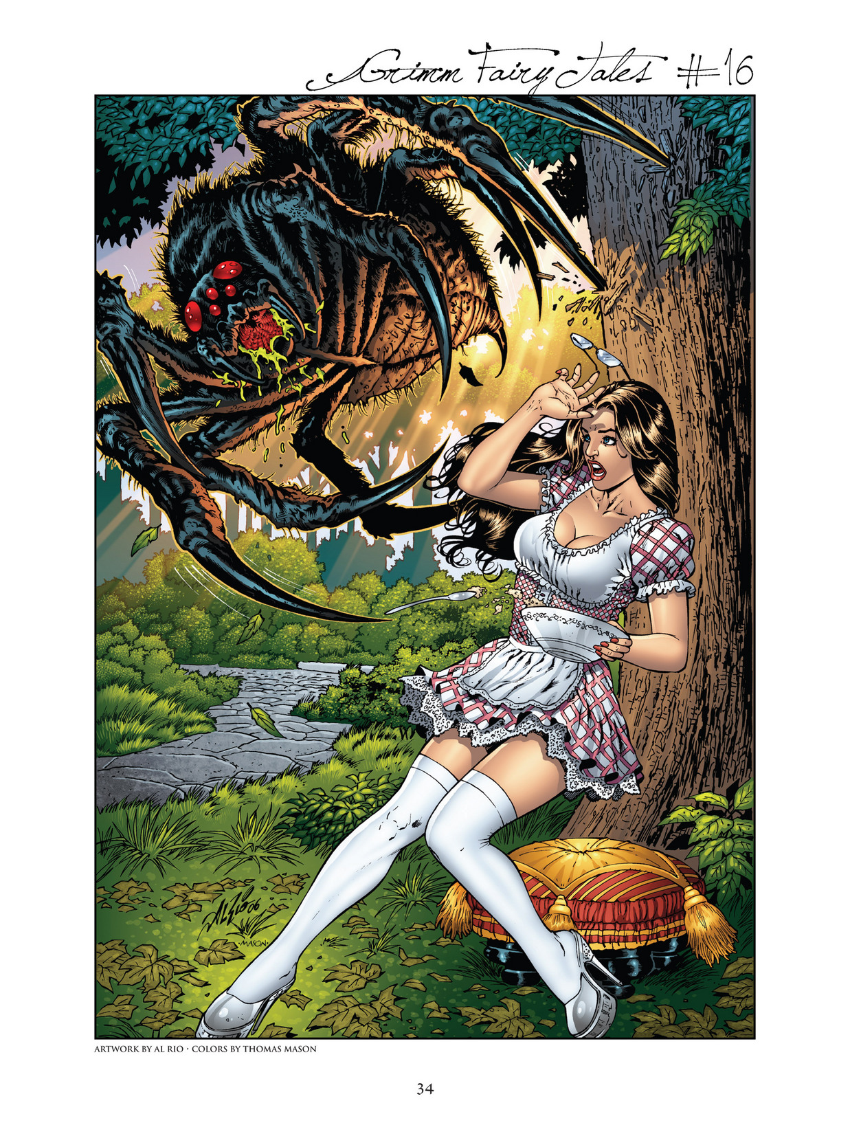 Read online Grimm Fairy Tales: Art Book comic -  Issue # TPB - 35