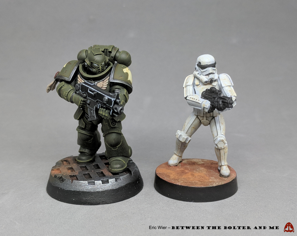 Between the Bolter and Me: Star Wars Legion: Stormtrooper model impressions