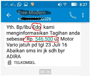 aplikasi pengirim sms tagihan