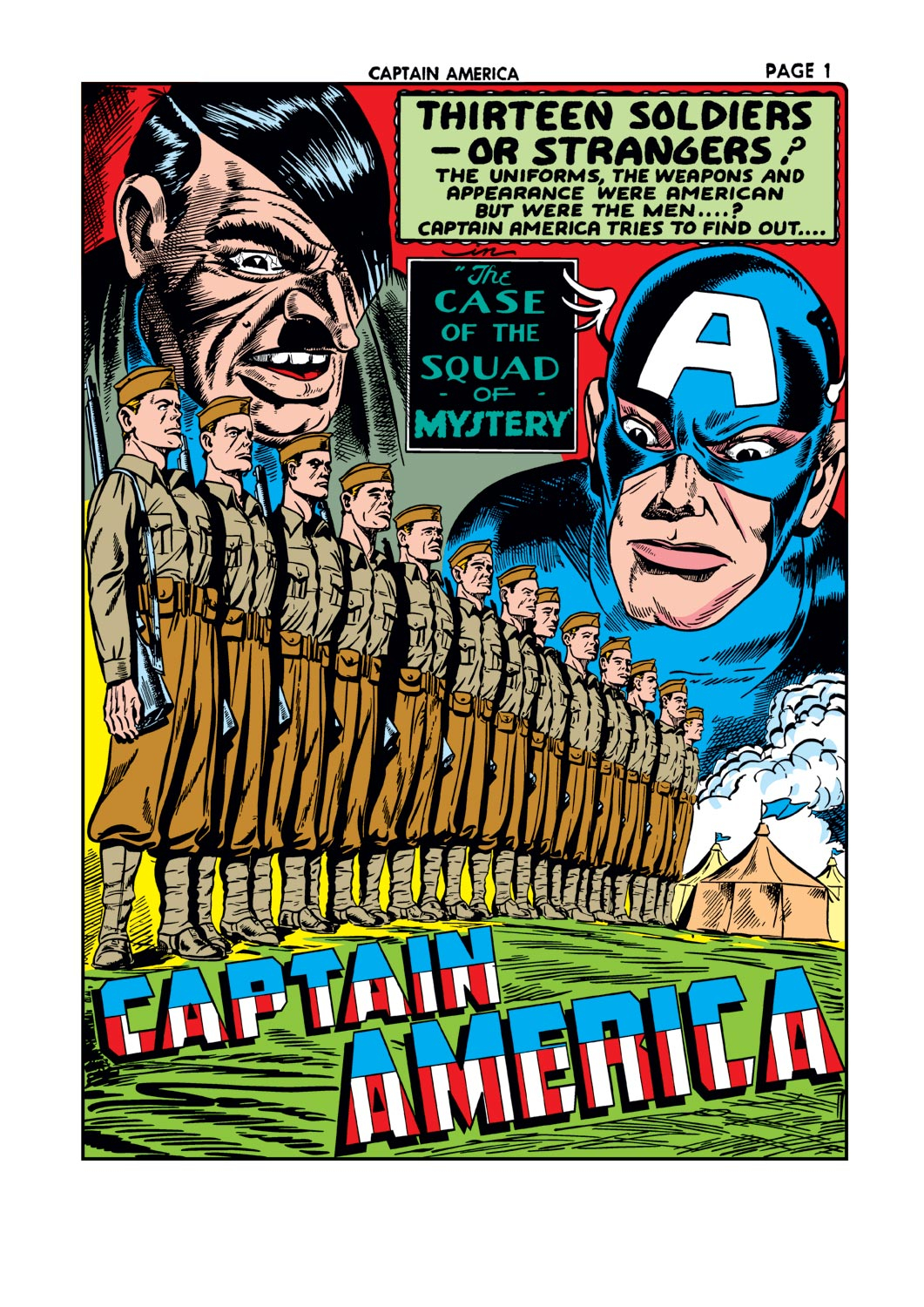 Captain America Comics 11 Page 1