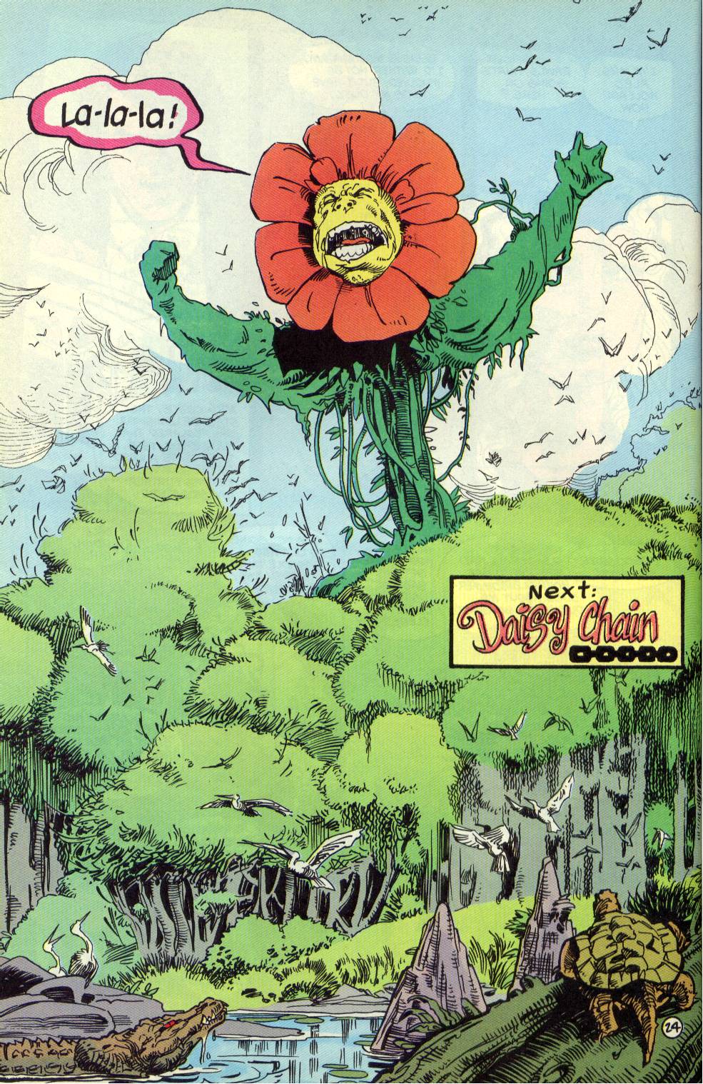 Read online Swamp Thing (1982) comic -  Issue #132 - 25