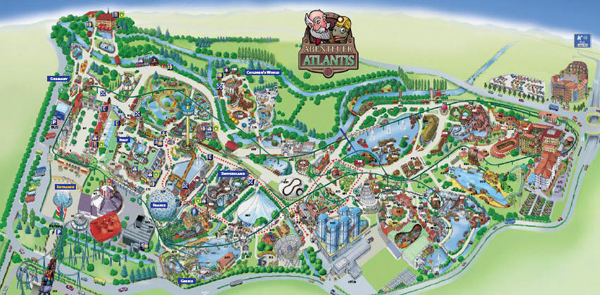 Europapark Karte - Un carusel de emoții sau cum să descoperi Europa în Europapark Karte - Un carusel de emoții sau cum să descoperi Europa în