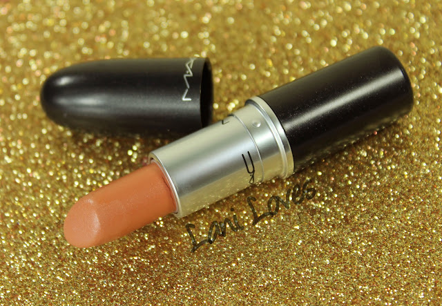 MAC Shy Girl lipstick swatches & review