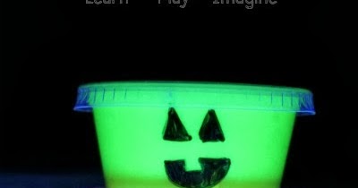 Homemade Glow in the dark Slime Recipe - A Pumpkin And A Princess