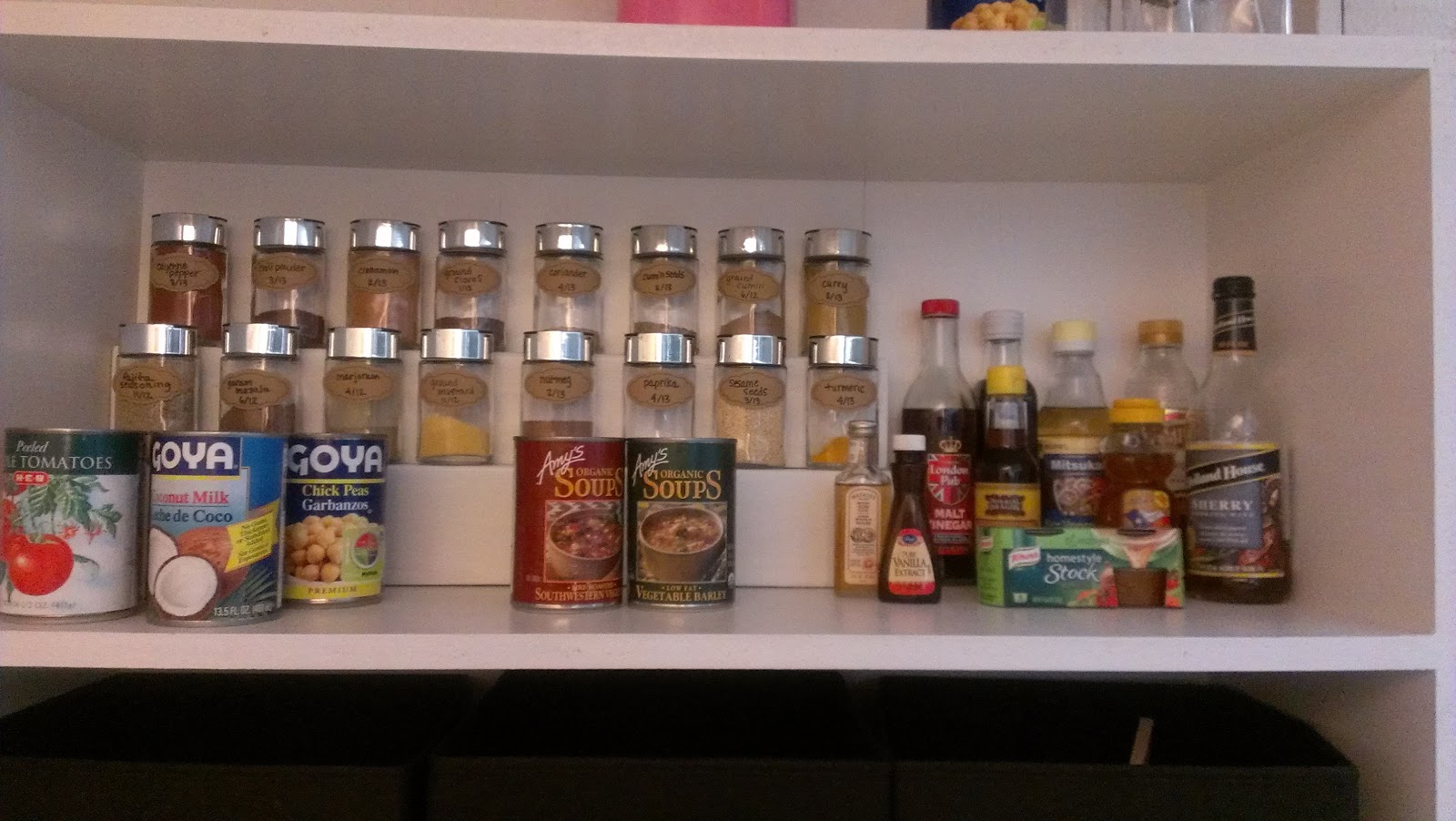 Pink Aspen Projects DIY Staircase Spice Rack