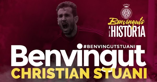 El Girona firma a Stuani hasta 2020 El Girona firma a Stuani hasta 2020