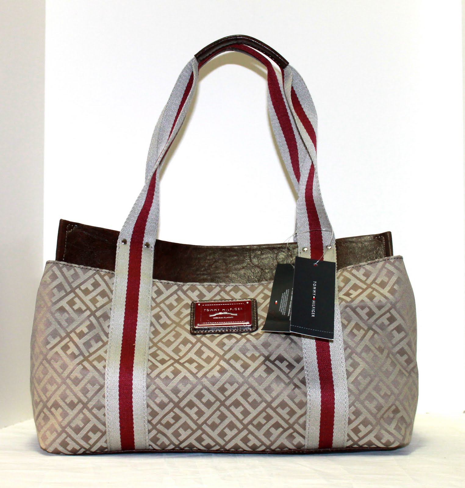 Boutique Malaysia TOMMY HILFIGER PINK LINE SATCHEL