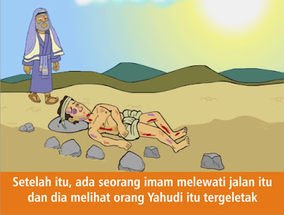 Komik Alkitab Anak: Orang Samaria yang Murah Hati