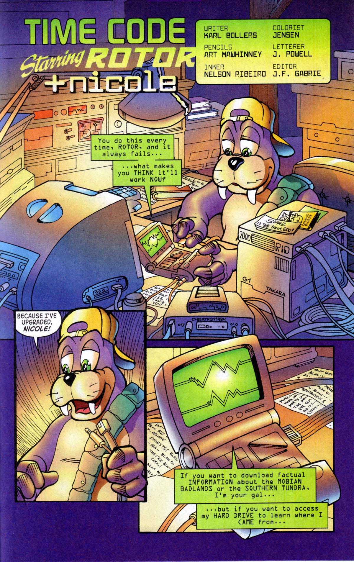 Read online Sonic The Hedgehog comic -  Issue #119 - 21