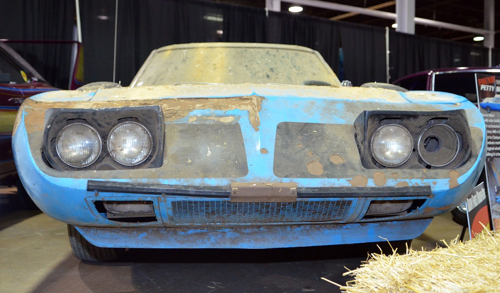 Just A Car Guy 3600 Mile Superbird That Is The 1st Petty Blue Car