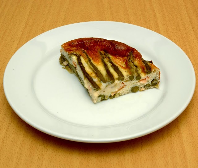 The Low Carb Diabetic Low carb salmon and asparagus crustless quiche