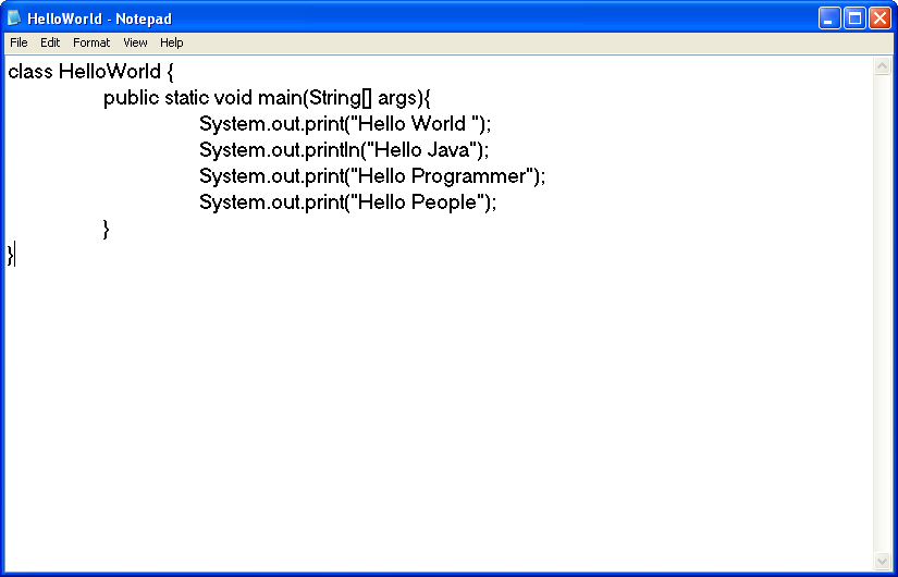 KITnU: เรื่องของ print และ println ในภาษา Java