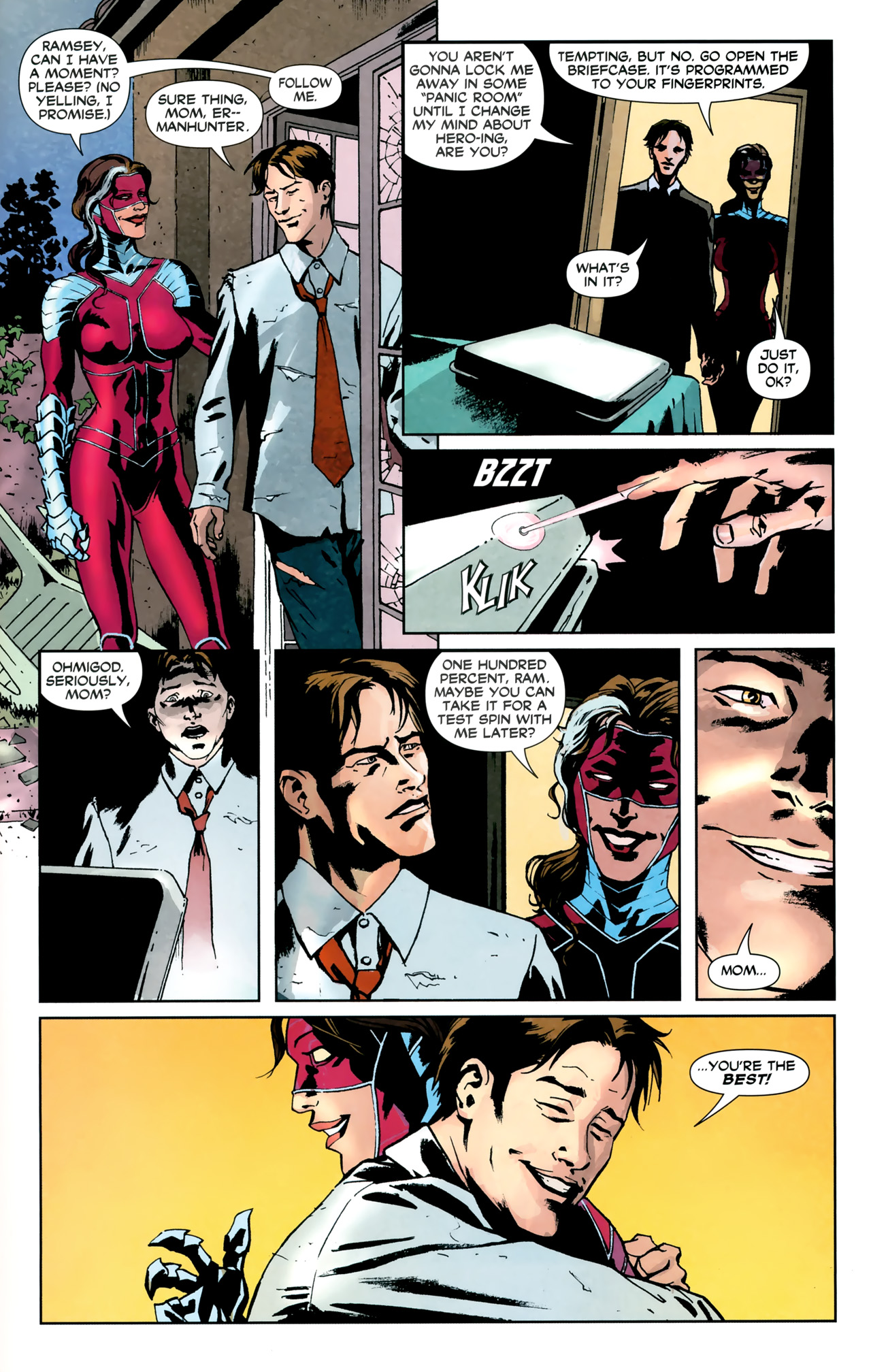 Read online Manhunter (2004) comic -  Issue #38 - 22