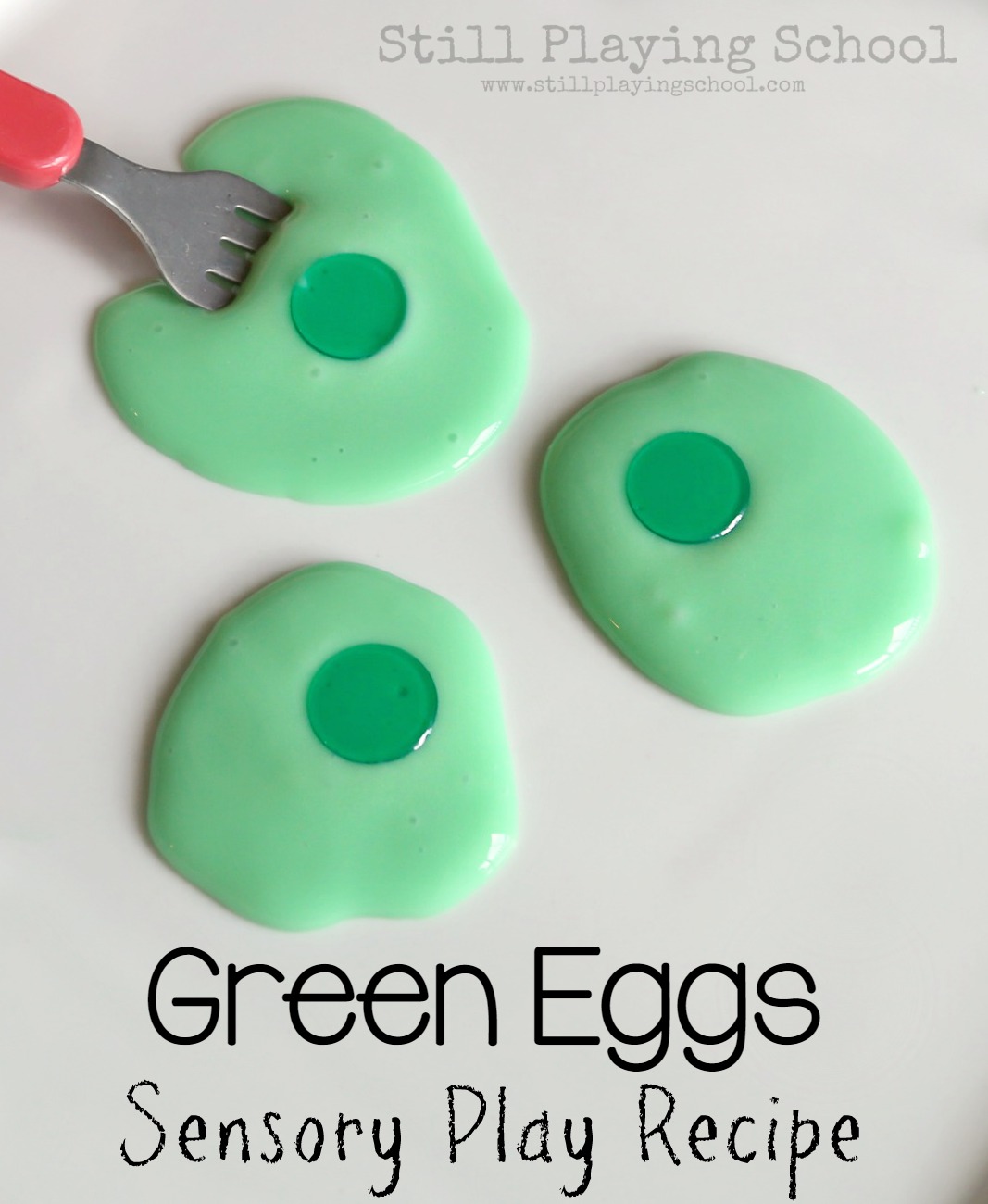 Green Eggs Sensory Play Still Playing School