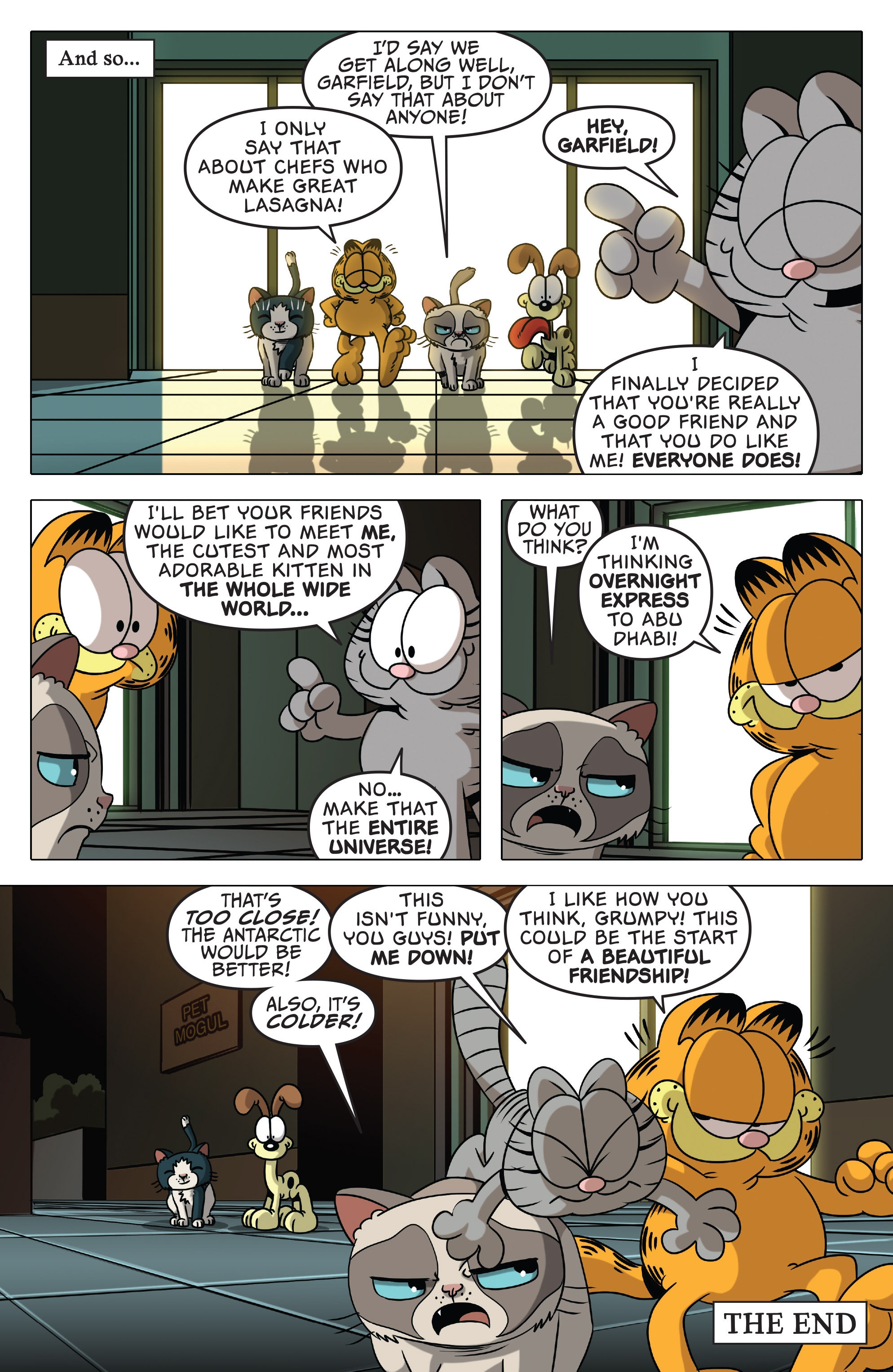 Read online Grumpy Cat/Garfield comic -  Issue #3 - 24