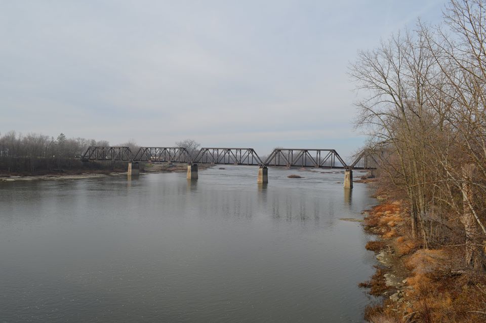 Industrial History TLE&W/NKP/Cloverleaf Bridge over Maumee River in