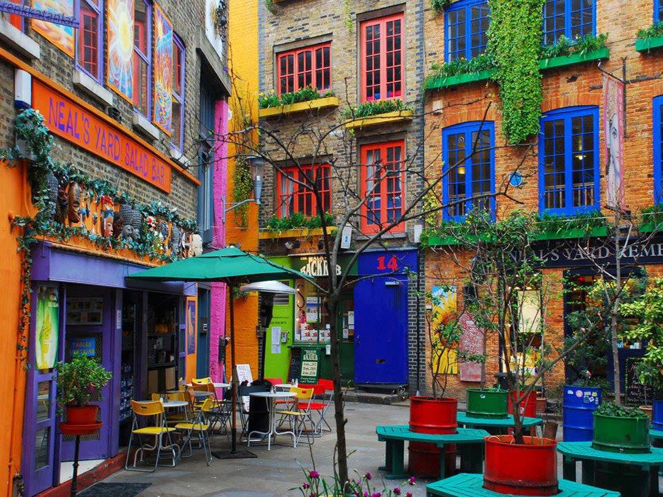 Neal's Yard Salad Bar, Covent Garden, London. My Pictures World
