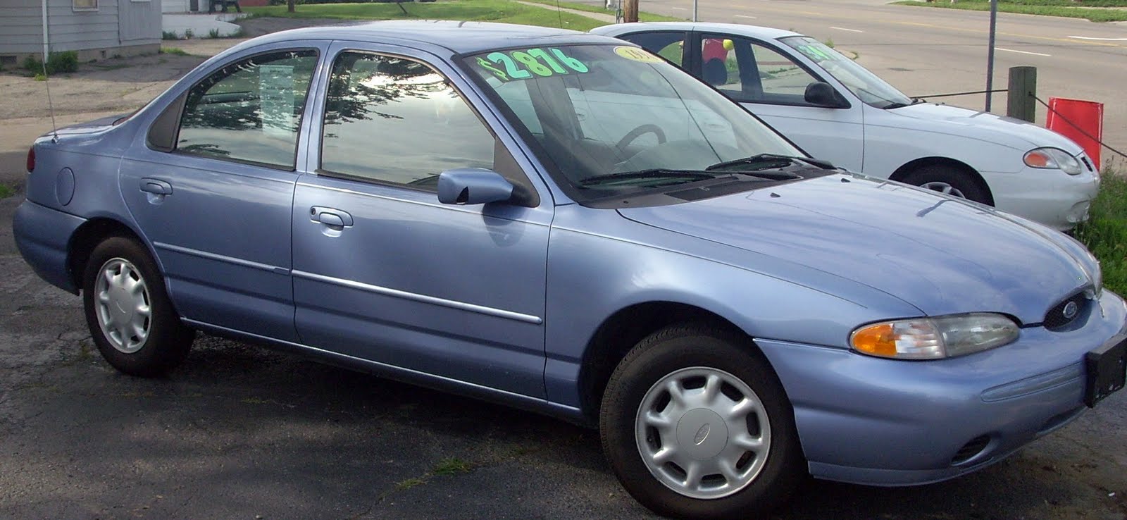used cars dayton ohio 1996 Ford Contour 4 Dr. blue 111,705mi.