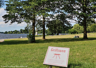 Picknick an der Alster Picknick an der Alster in Hamburg