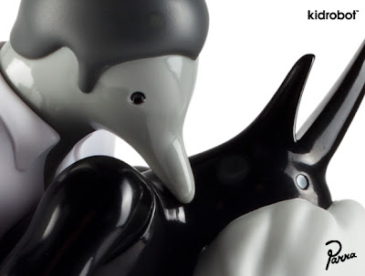 Kidrobot x Parra Pierced: Shades of Grey Vinyl Figure