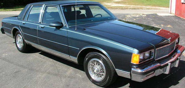 CLASSIC CARS OF THE 1980's 1986 CHEVROLET CAPRICE CLASSIC