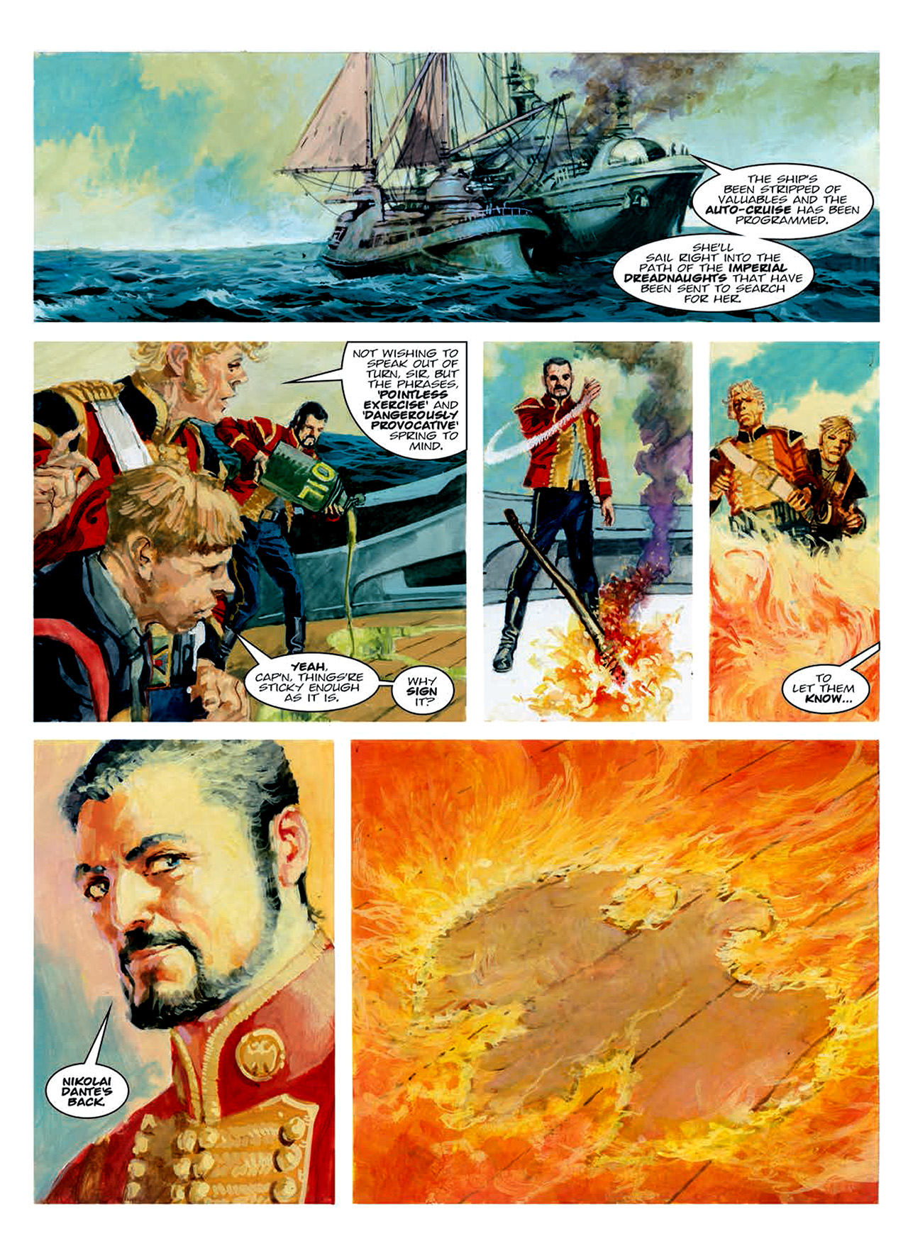 Read online Nikolai Dante comic -  Issue # TPB 6 - 149