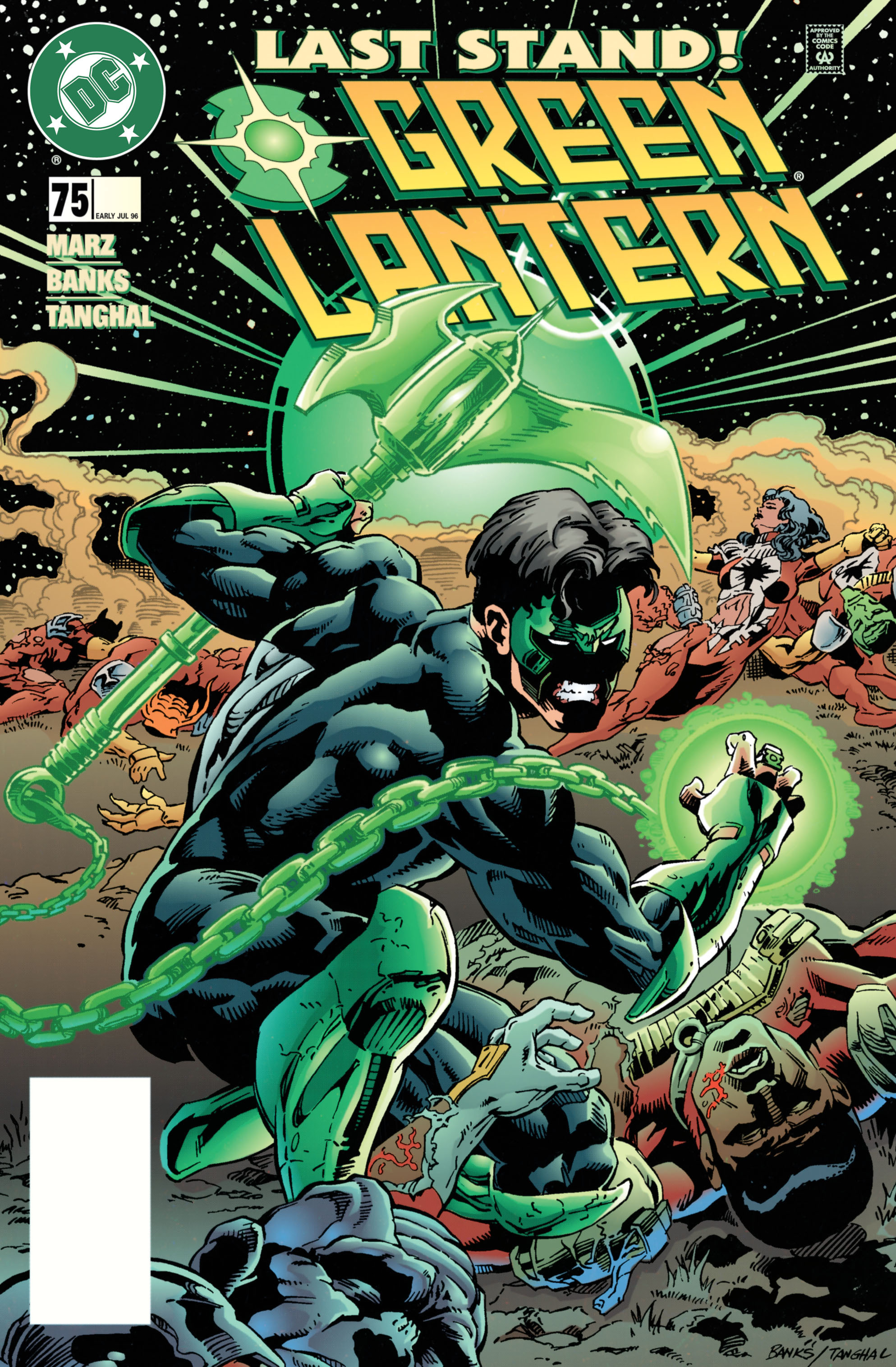 Read online Green Lantern (1990) comic -  Issue #75 - 1