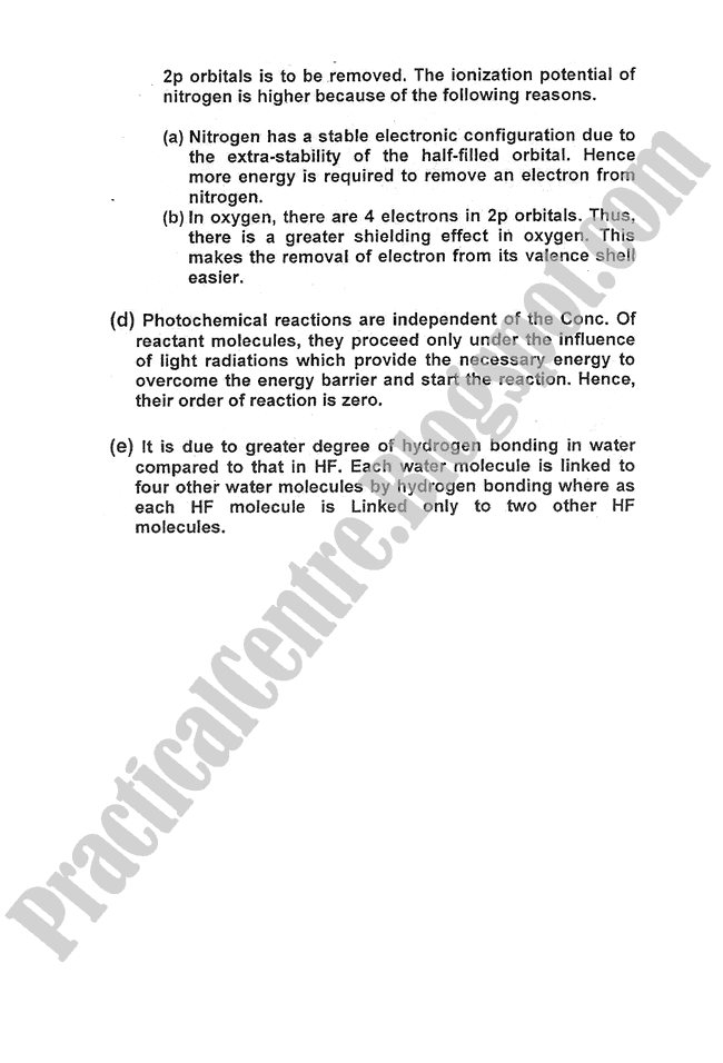 Chemistry-Numericals-Solve-2013-five-year-paper-class-XI