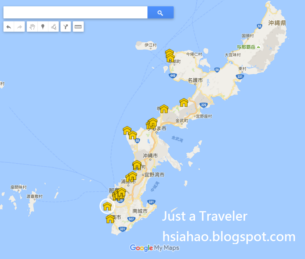 沖繩-沖繩住宿-推薦-沖繩飯店-沖繩旅館-沖繩民宿-沖繩公寓-沖繩酒店住宿-住宿-沖繩必住住宿-景點-北部-中部-南部-地圖-Okinawa-hotel-recommendation-map