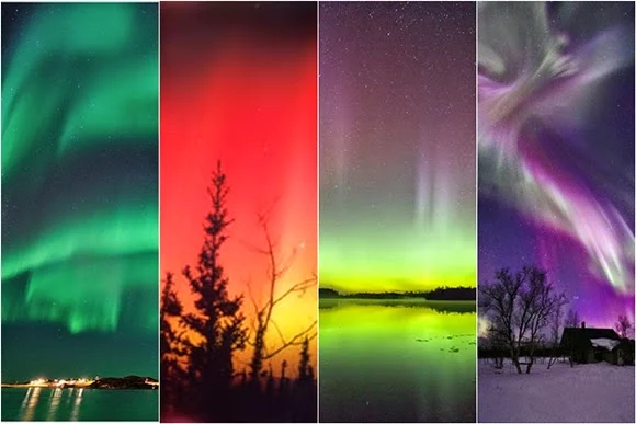 Inilah Penjelasan Ilmiah Mengapa Warna Aurora Berbeda-beda