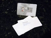 Another photo of my business cards...