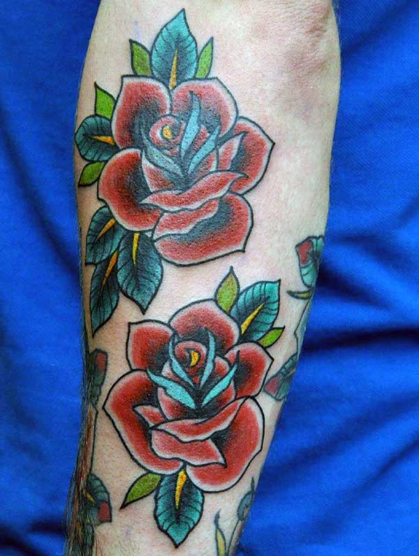 Tattoos Design Ideas: 32 Best and Attractive Rose Flower ...
 Victorian Flower Tattoo