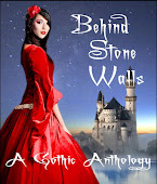 Scarlet behind stone walls