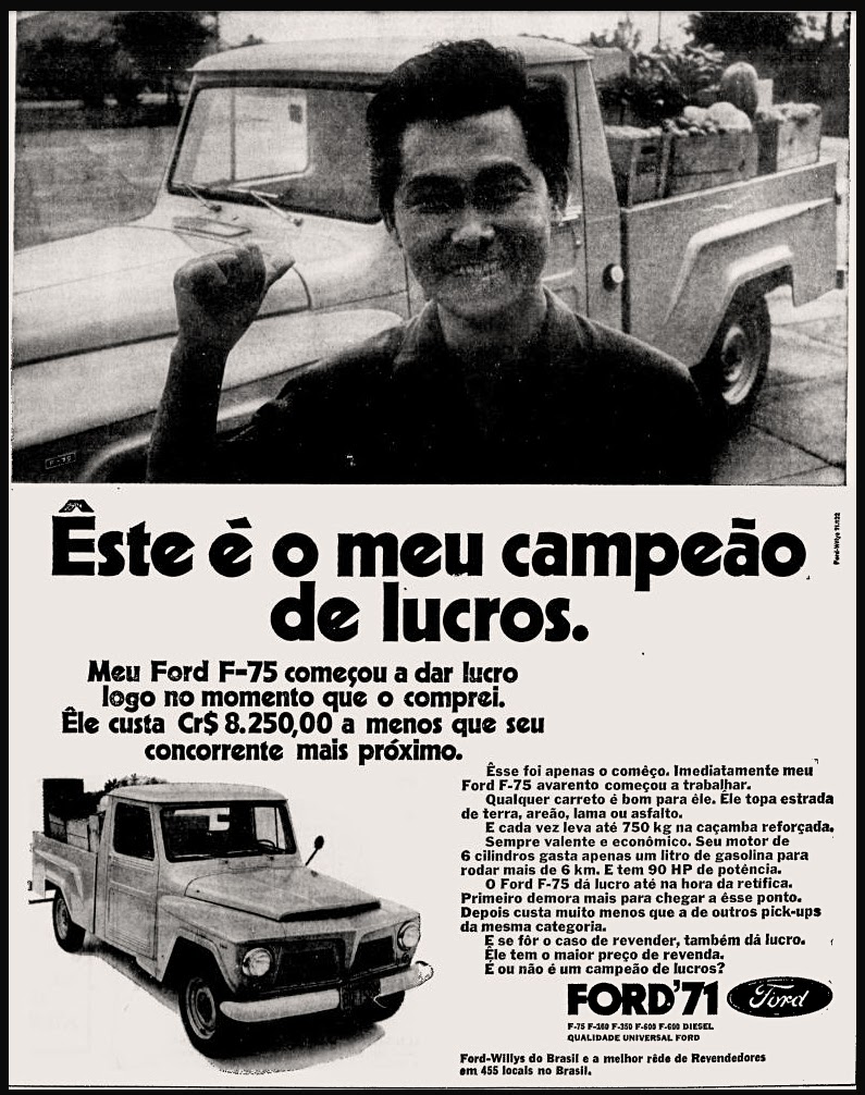 os anos 70; história da década de 70; Brazil in the 70s; propaganda carros anos 70; Oswaldo Hernandez;