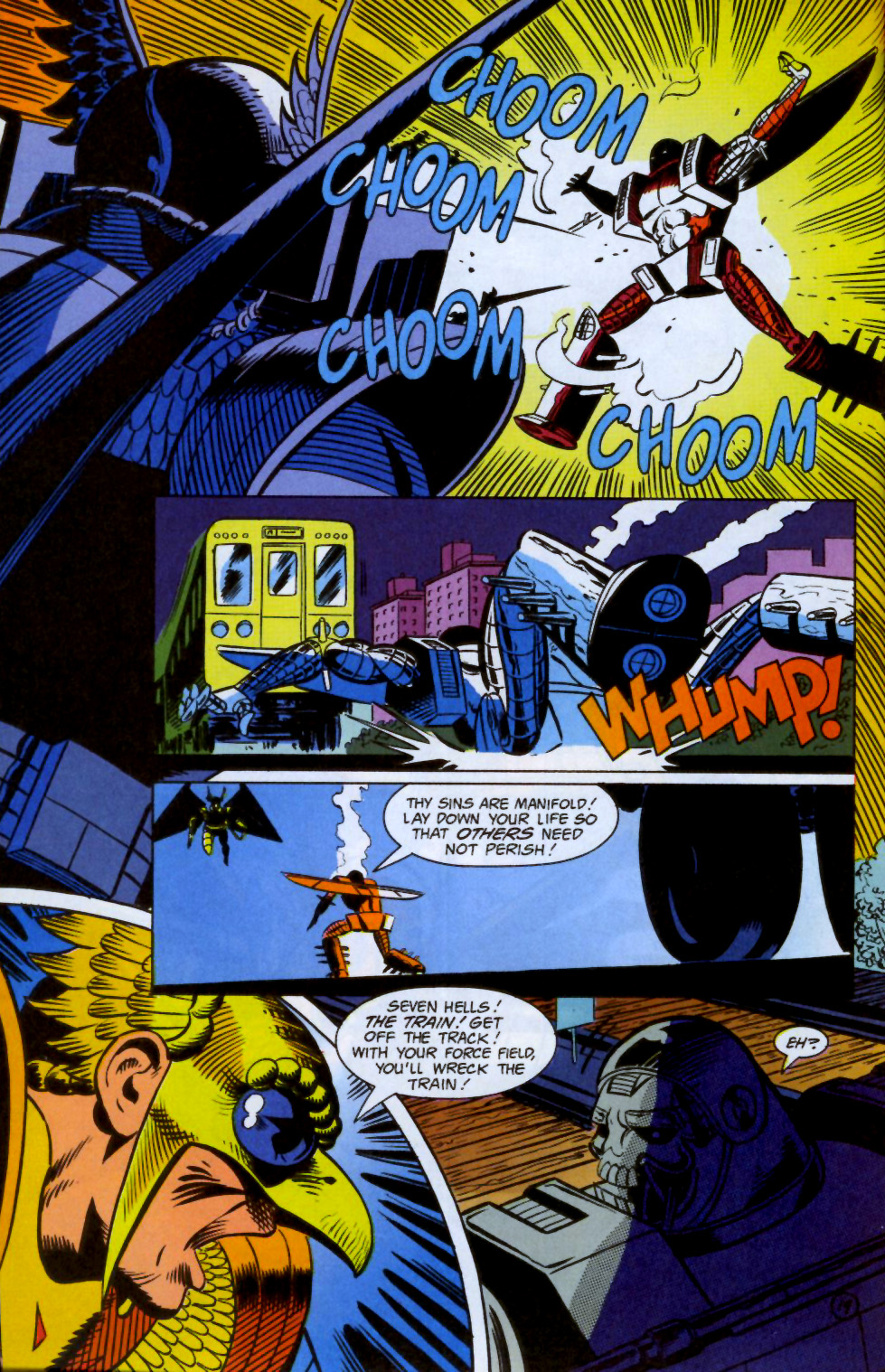 Read online Hawkworld (1990) comic -  Issue #19 - 20