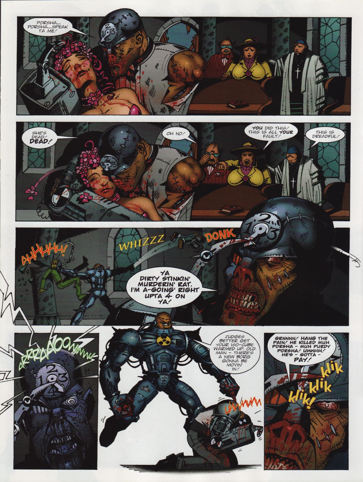 Read online Judge Dredd Megazine (Vol. 5) comic -  Issue #220 - 31