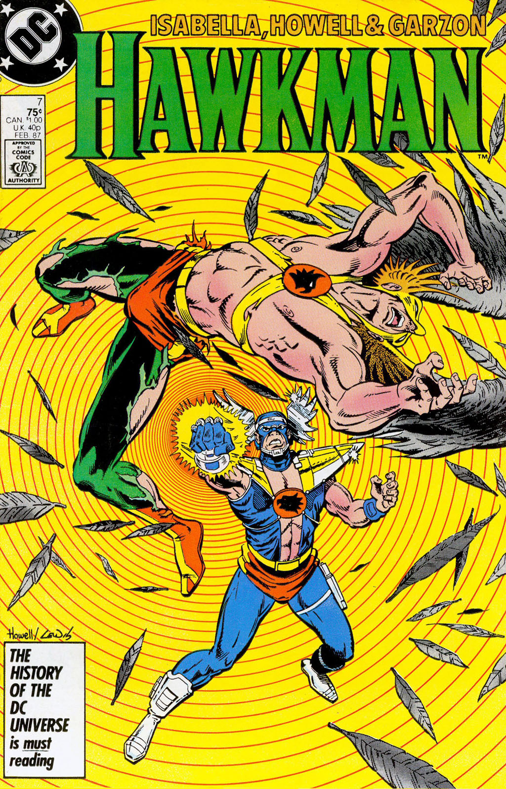 Read online Hawkman (1986) comic -  Issue #7 - 2
