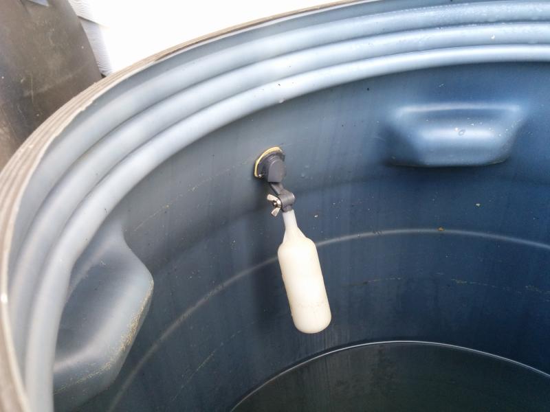 Delete the Nuts Moving rain barrel water to another location