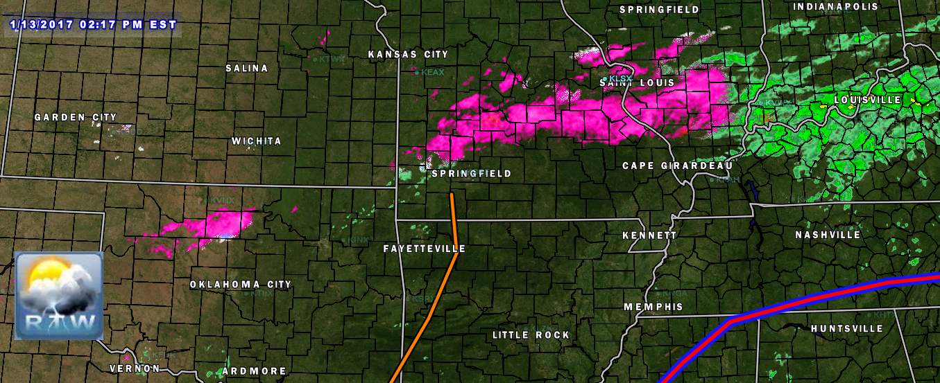 Ralph's Tropical WeatherRTW OKLAHOMA CITY UNDER AN ICE STORM WARNING!