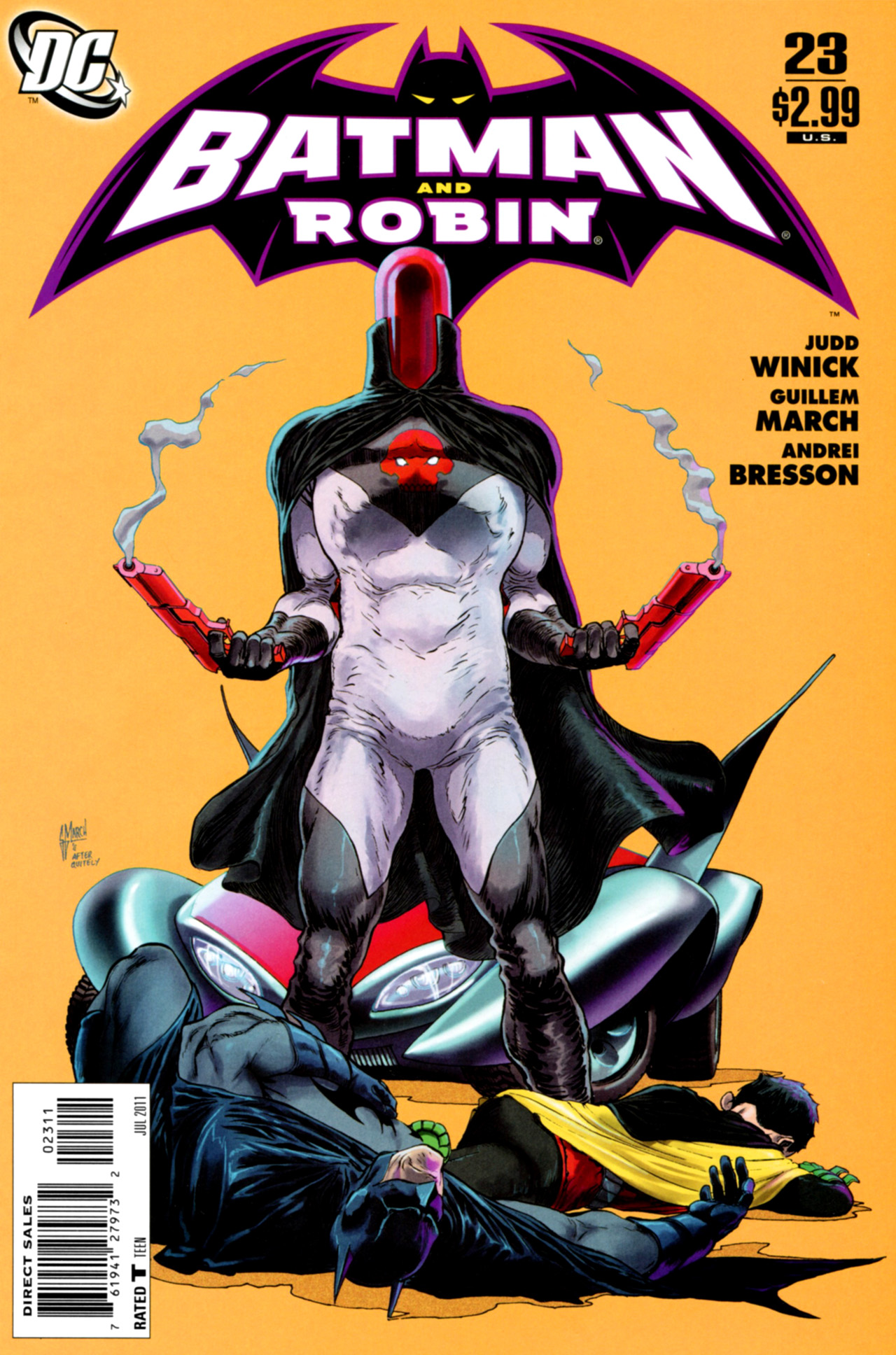 Read online Batman and Robin (2009) comic -  Issue #23 - 1