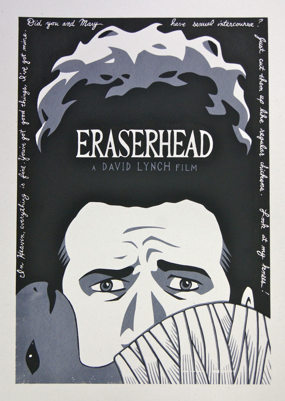 Sturdy Eraserhead Poster